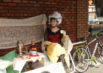 Artopilot - Tea party on a Bike Trailer with PedalBox Gallery