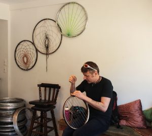 150 Bike Wheels Later Christine White Artist